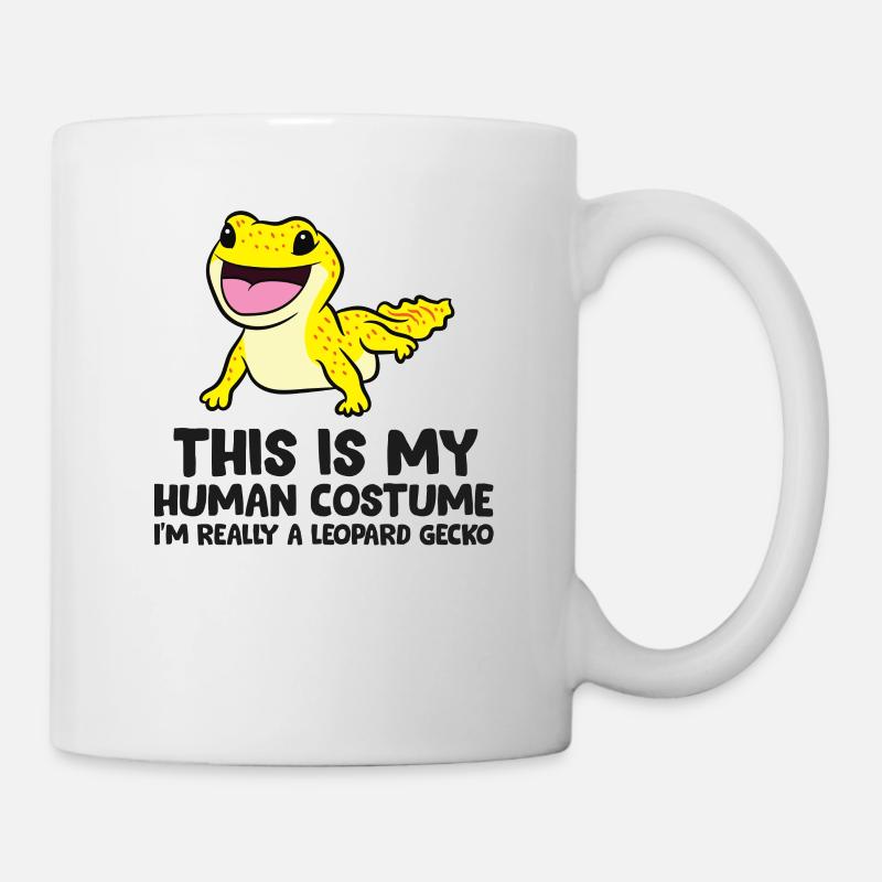 Leopard Gecko Costume I'm Really A Leopard Gecko - Mug - white
