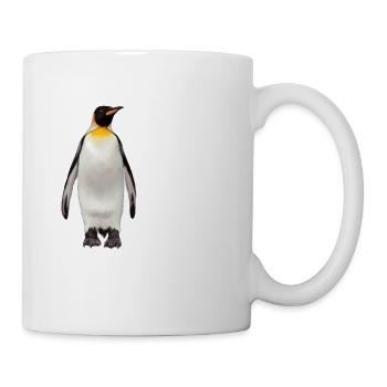Pinguin-Bewusstseins-Tag-lustiges Pinguin-Geschenk - Tasse - Weiß - Rechts