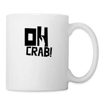 Krabbenfischen Team Krabbe Krabbenfischer - Tasse - Weiß - Rechts
