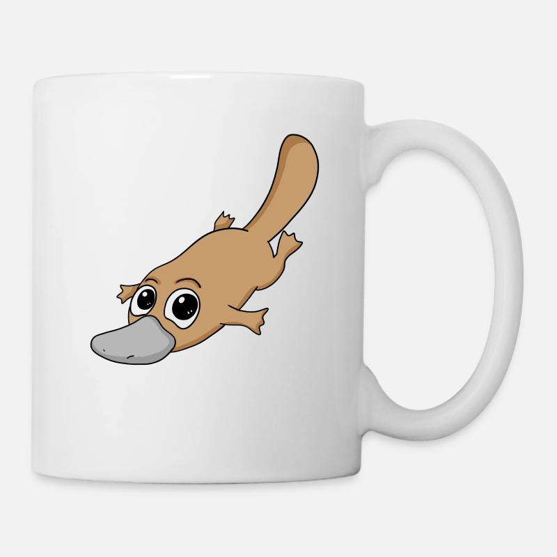 ornithorynque - Mug blanc - blanc