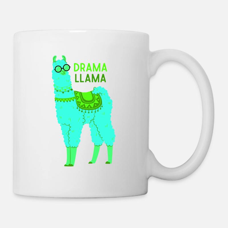 Drama llama llama - Mug - white