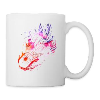 Badminton Splash Federball - Mug blanc - blanc - Droite