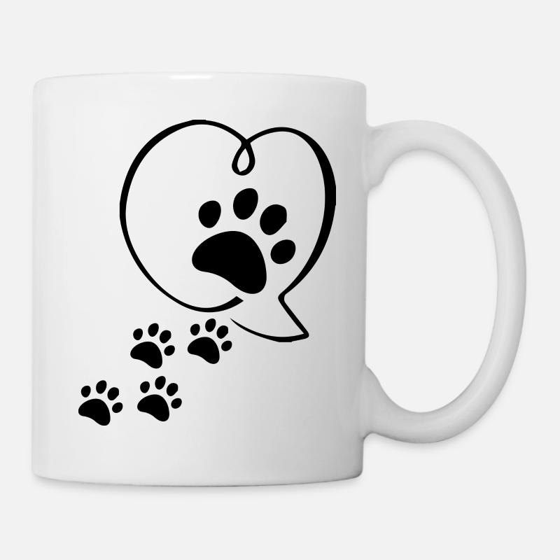 Hund Dog - Tasse - Weiß