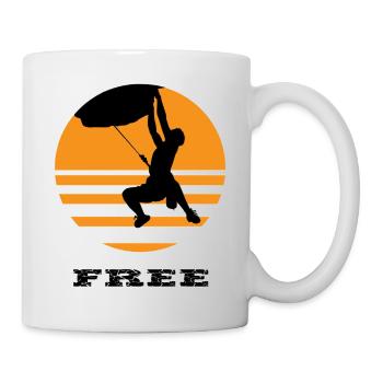 climbing - Tasse - Weiß - Rechts