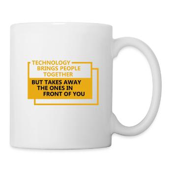 Smartphone cellphone - Mug - white - Right