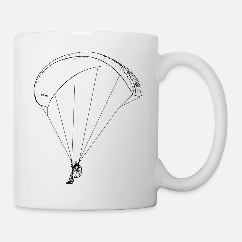 Paraglider - Tasse - Weiß