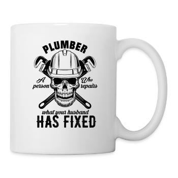 plumber - Mug - white - Right