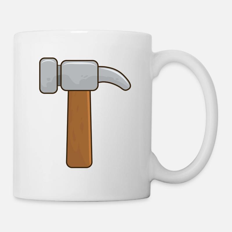Hammer - Tasse - Weiß