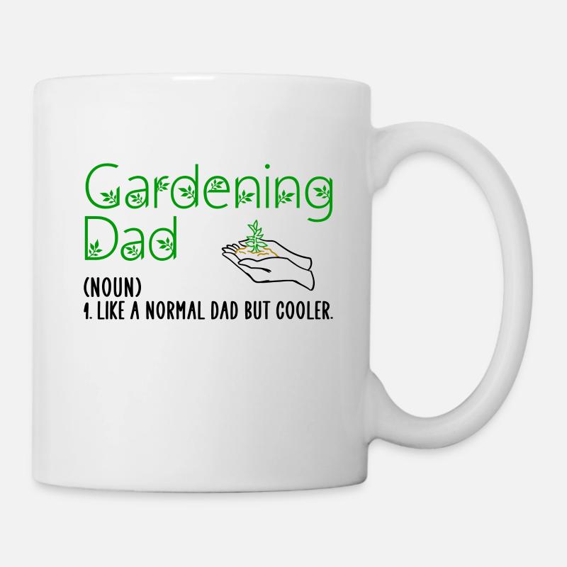 Papa jardinage - Mug blanc - blanc