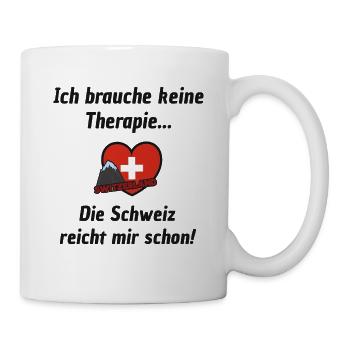 Schweiz - Tasse - Weiß - Rechts