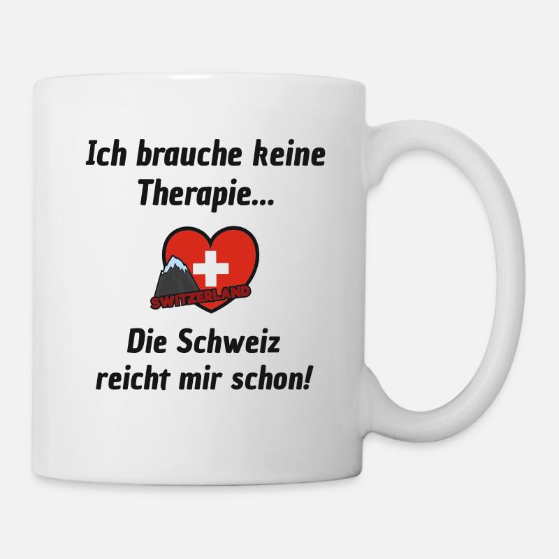 Schweiz - Tasse - Weiß