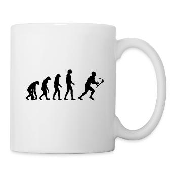 Evolution of Hurling - Mug - white - Right