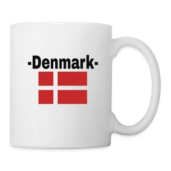 Danemark - Mug blanc - blanc - Droite