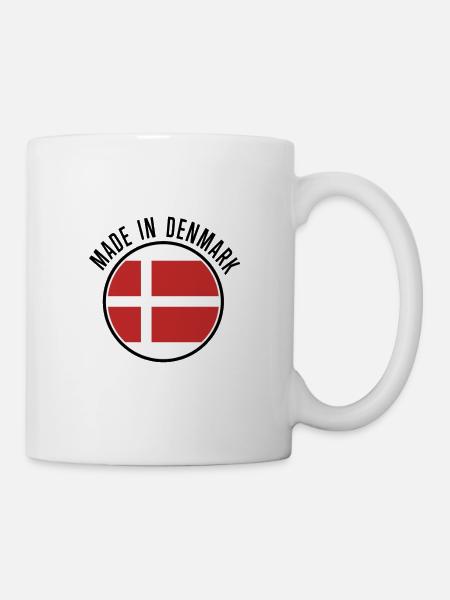Dänemark - Tasse - Weiß
