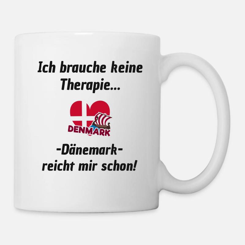 Dänemark - Tasse - Weiß