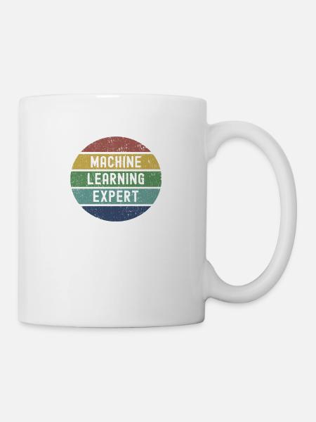 Machine Learning Experte Geschenk - Tasse - Weiß