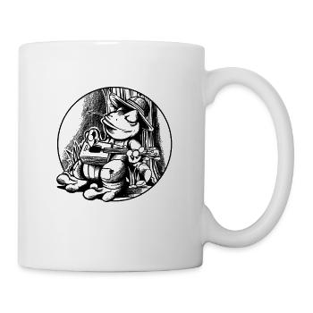 Cigar Box guitare - Mug blanc - blanc - Droite