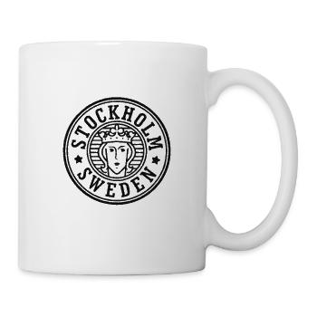 Stockholm - Mug blanc - blanc - Droite
