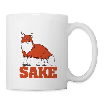 Déclaration drôle de Fox - Oh pour l'amour de Fox - Mug blanc - blanc - Droite