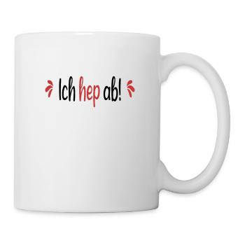 Ich hep ab Heilerziehungspfleger Abschluss - Tasse - Weiß - Rechts