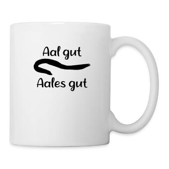 Aal Alles Gut Angeln - Tasse - Weiß - Rechts