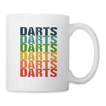darts darts darts - Mug - white - Right