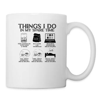 Baking Baker Sourdough Bread Master - Mug - white - Right