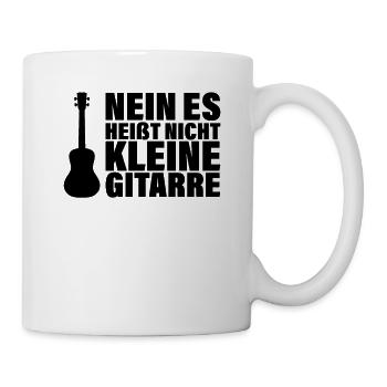 Aloho Hawaii Ukulele Musiker - Tasse - Weiß - Rechts