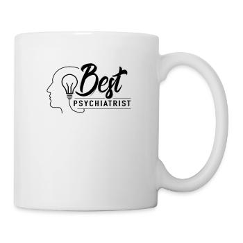 Best psychiatrist profession doctor psychiatry student - Mug - white - Right