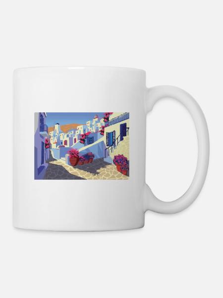 Greece - Tasse - Weiß