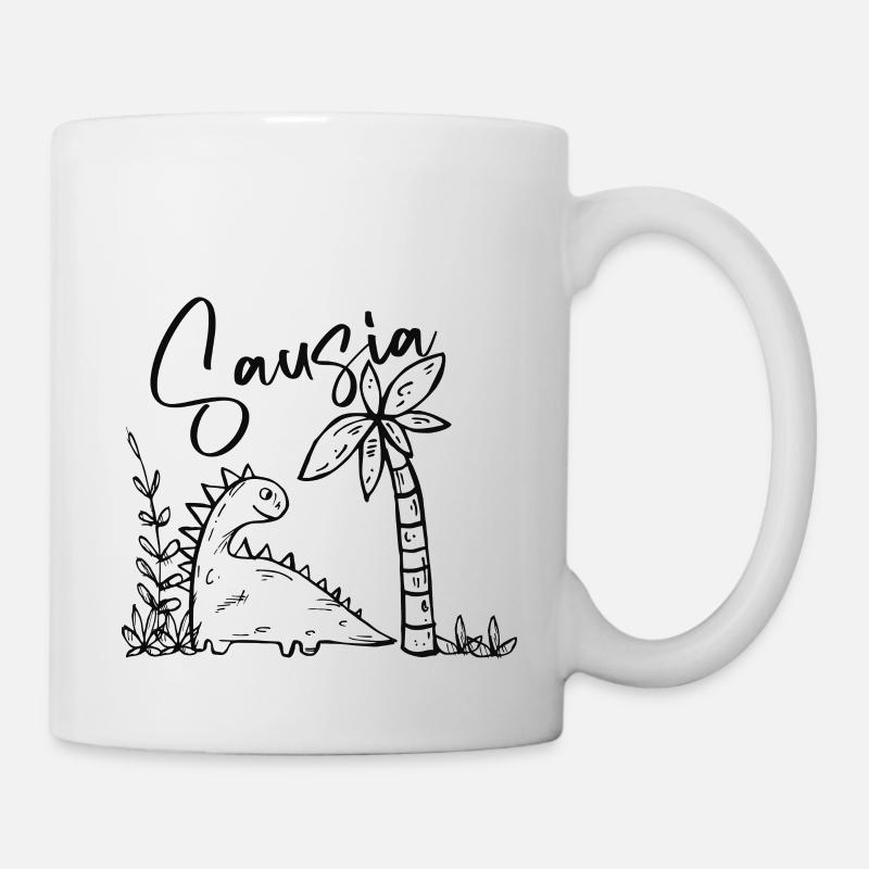 Sausia blackDesign - Mug - white