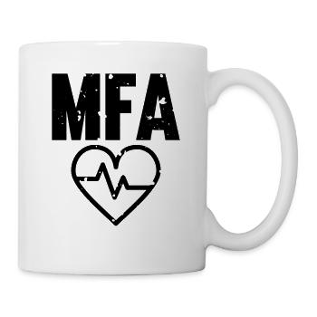 MFA Arzthelferin Medizinische Fachangestellte - Tasse - Weiß - Rechts