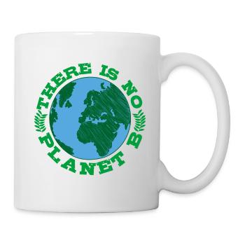 VEGETARIAN gift animal rights activists for vegans NO - Mug - white - Right