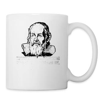 Thunderbolt lightning Galileo Philosoph Physik - Tasse - Weiß - Rechts