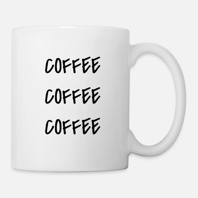 Café café café - Mug blanc - blanc
