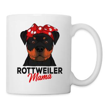 Rottweiler - Tasse - Weiß - Rechts