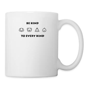 Be Kind To Every Kind! - Mug - white - Right