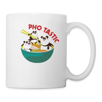 Pho Tastic Vietnam Panda Asien Suppe - Tasse - Weiß - Rechts
