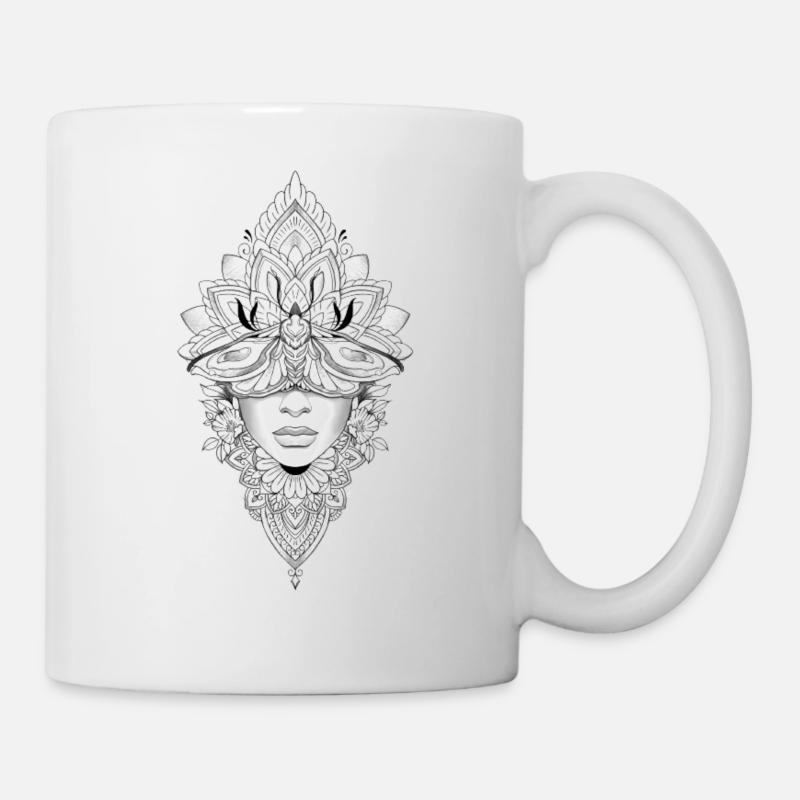 Mandala WOMAN - Mug - white