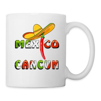 MEXIQUE CANCUN - Mug blanc - blanc - Droite
