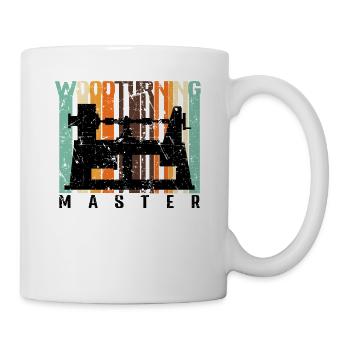Tourneurs Drechselbank Drechsel - Mug blanc - blanc - Droite