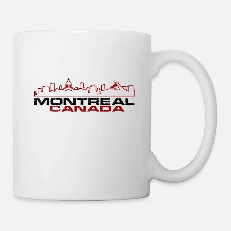 Montréal - Mug blanc - blanc