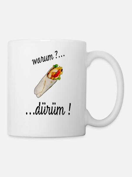 Warum - Dürüm - Tasse - Weiß