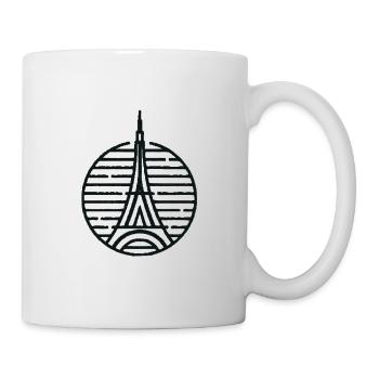 Paris - Mug blanc - blanc - Droite