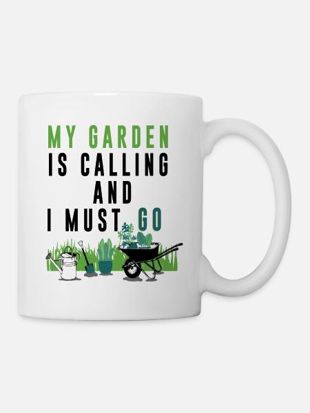 Garden - Tasse - Weiß