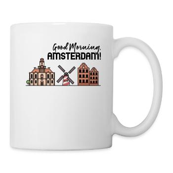 Good morning Amsterdam! - Mug - white - Right