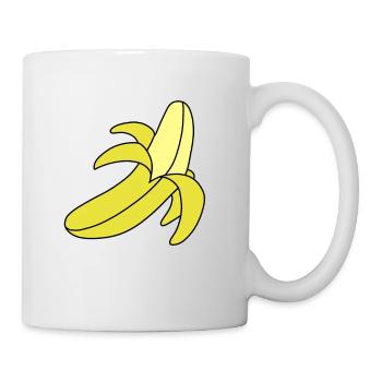 banana yellow - Mug - white - Right