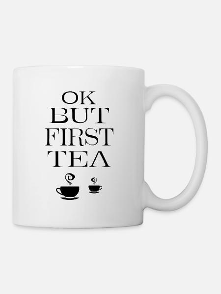 First Tea - Tasse - Weiß