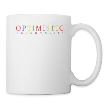 Optimist - Tasse - Weiß - Rechts