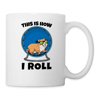 Hamsterliebhaber Süße Hamster Geschenke - Tasse - Weiß - Rechts
